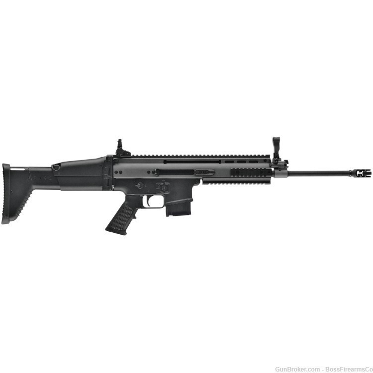 FN America SCAR 16S NRCH 5.56 NATO Semi-Auto Rifle 16" 10rd Black-img-0