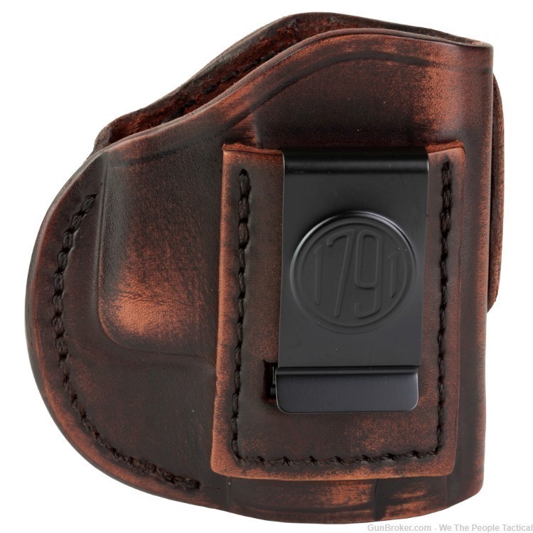 1791 4-WAY Holster Size 3 IWB or OWB Holster Matte Vintage Leather NEW-img-1