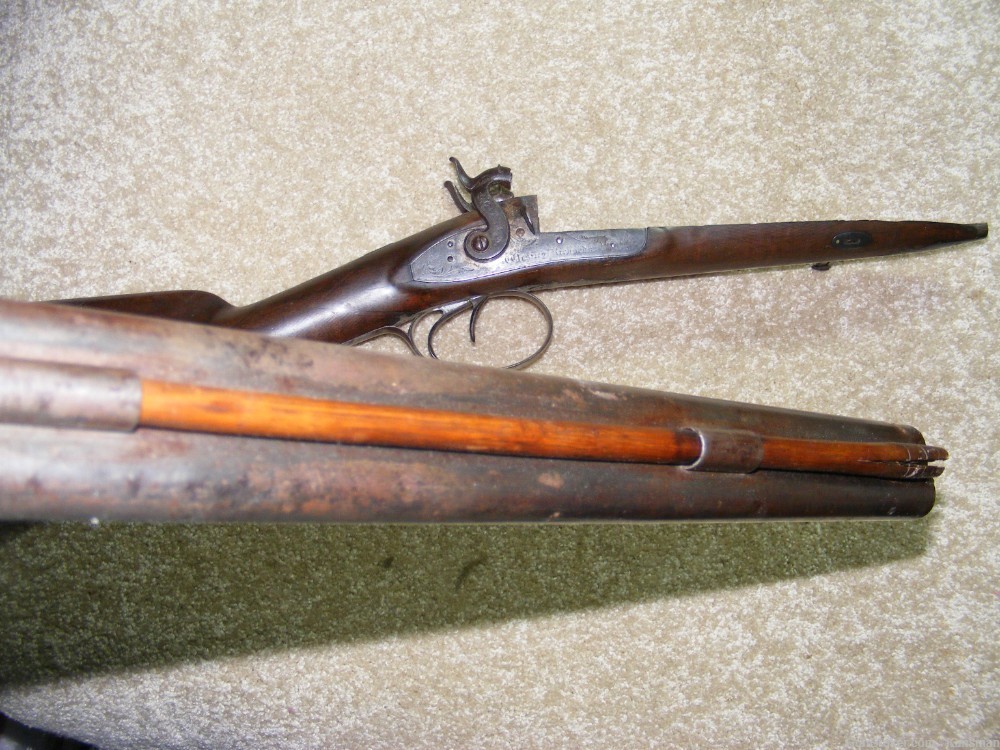 WESTLEY RICHARDS Antique Black Powder British 12 ga Shotgun Double Barrel  -img-14