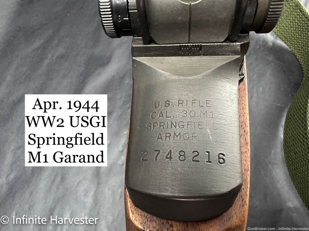 Springfield M1 Garand USGI CMP Certified WW2 USGI M1-Garand WW2 CMP Garand-img-20