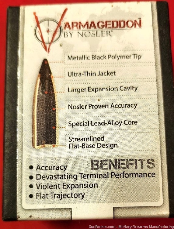 Varmageddon .22 caliber bullets Reloading Bullets at