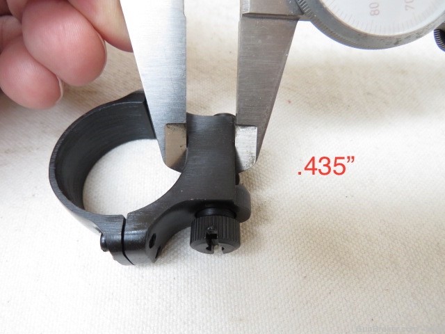 Ruger Factory No. 1 No. 3 Mini-14 Redhawk High Scope Rings S-100RH Ring Set-img-6