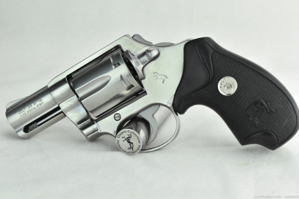BOBBED Hammer Colt SF-VI .38 Spl 2" Revolver SF1022 SFVI w/  FACTORY CASE -img-22