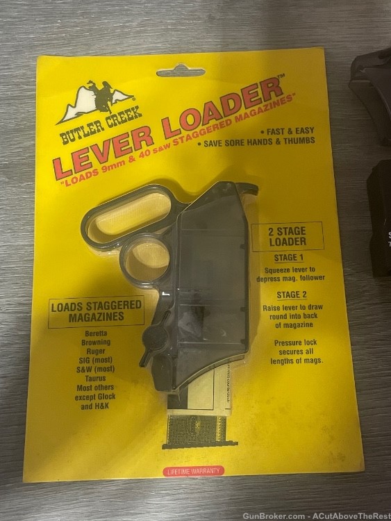 Lever Loader Lot 9mm & 40 S&W. Super Loader and more-img-1