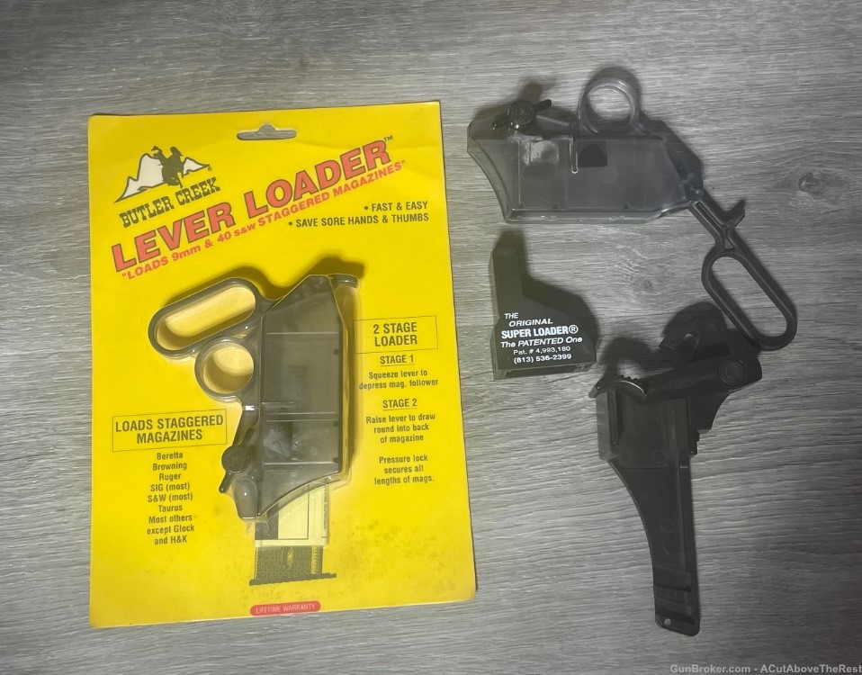 Lever Loader Lot 9mm & 40 S&W. Super Loader and more-img-0