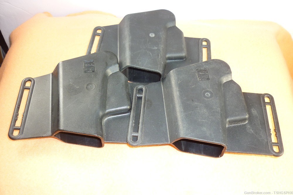 Glock 19 Plastic Belt Slide Holsters RH LH  -img-1