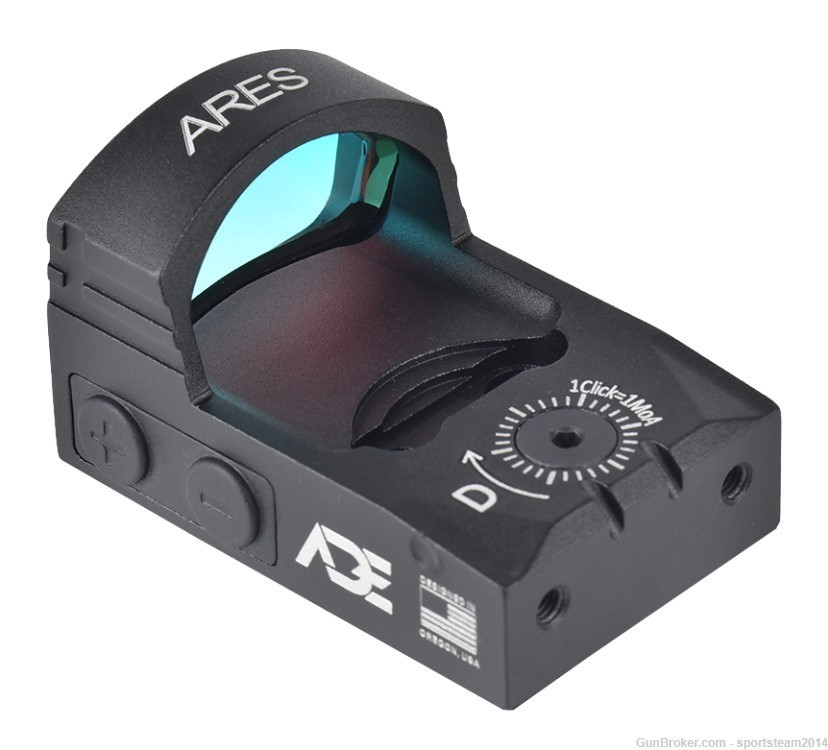 ADE RD3-028 PRO Shake/Motion Awake + Weather Shield Red dot + Smith Wesson-img-8