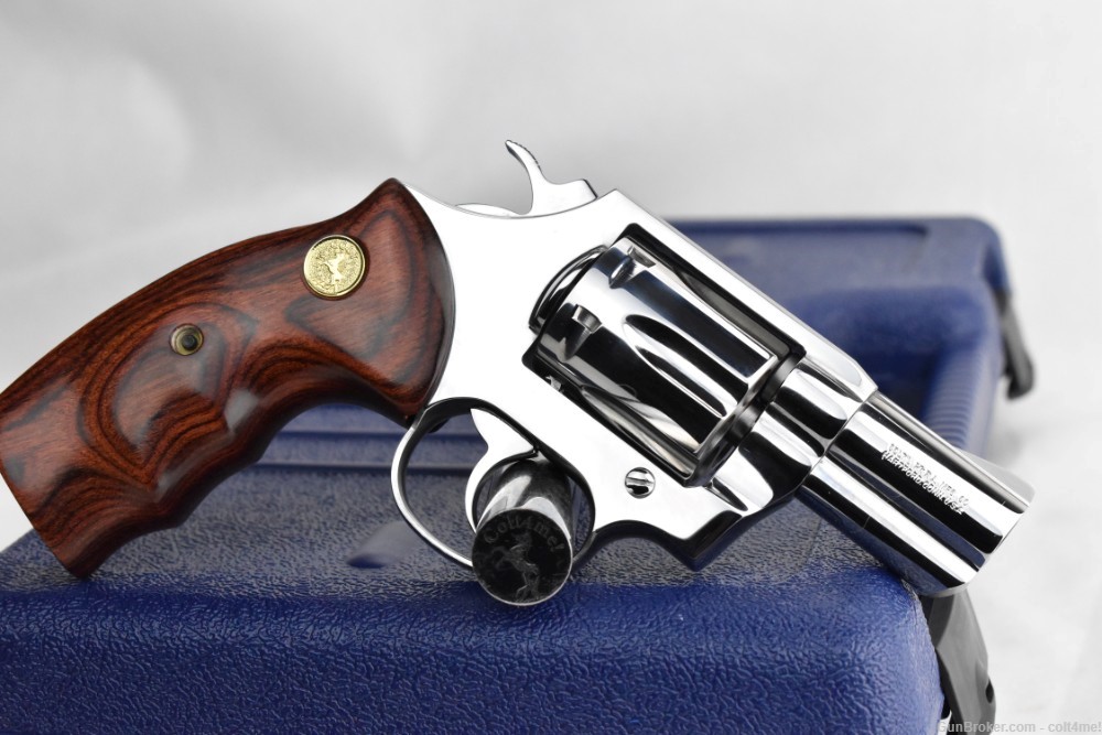 1997 Colt DS-II .38 Spl BRIGH POLISHED 2" Revolver w Original Case-img-25