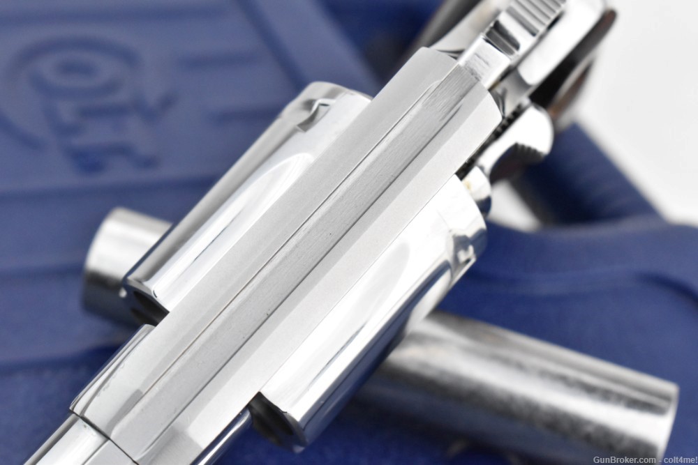1997 Colt DS-II .38 Spl BRIGH POLISHED 2" Revolver w Original Case-img-8