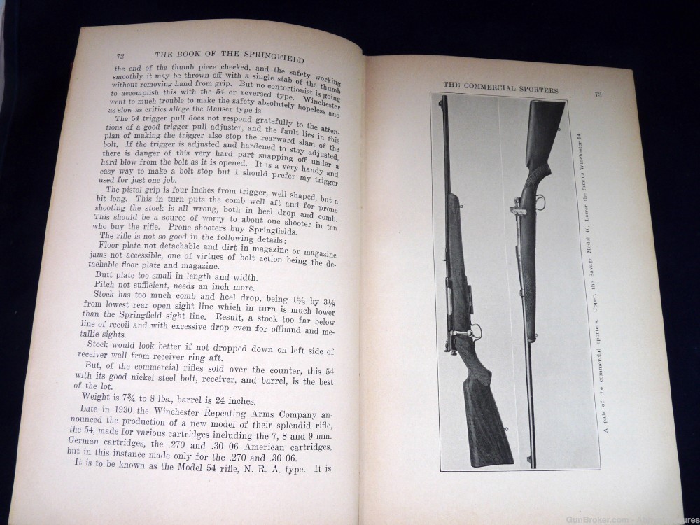 Book Springfield Crossman vintage book rifle ammo military US shooting -img-4