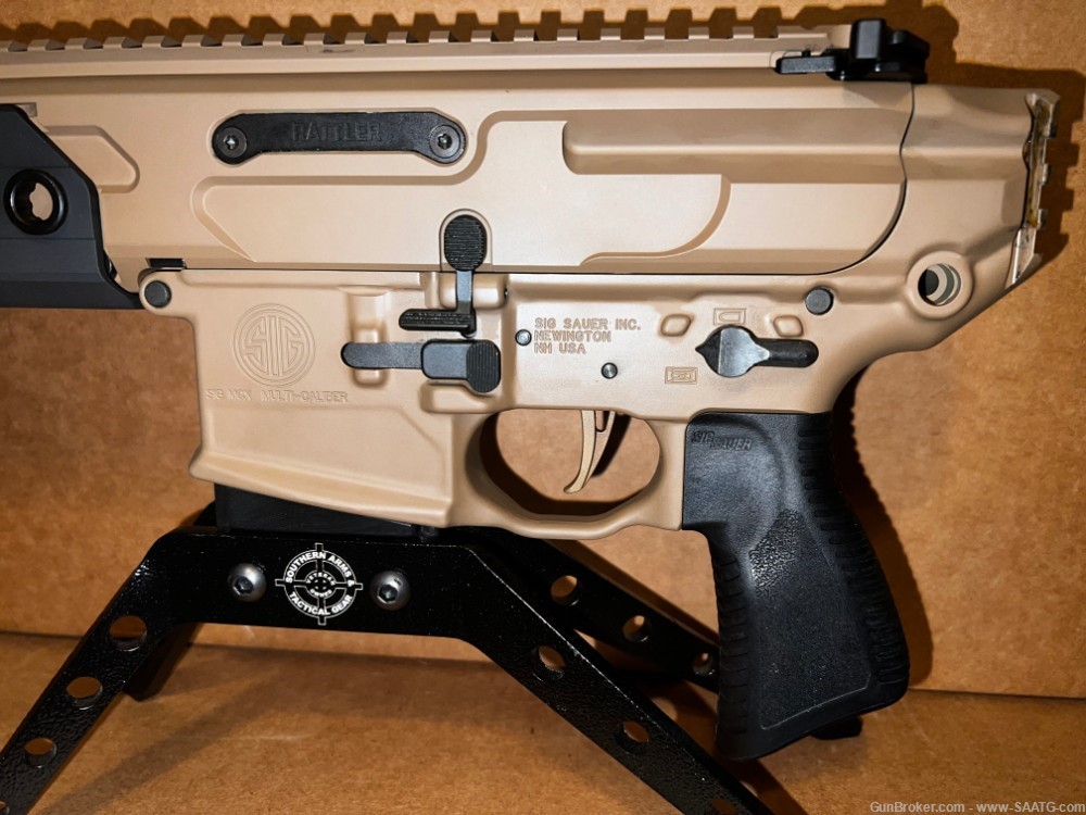 Special Coyote & Black Edition Sig Sauer MCX Rattler 5.56mm NATO 5.5" -img-5