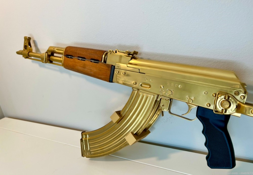 Underfolder Century Arms Gold AK47 / AK-47 Under Fold Stock-img-13