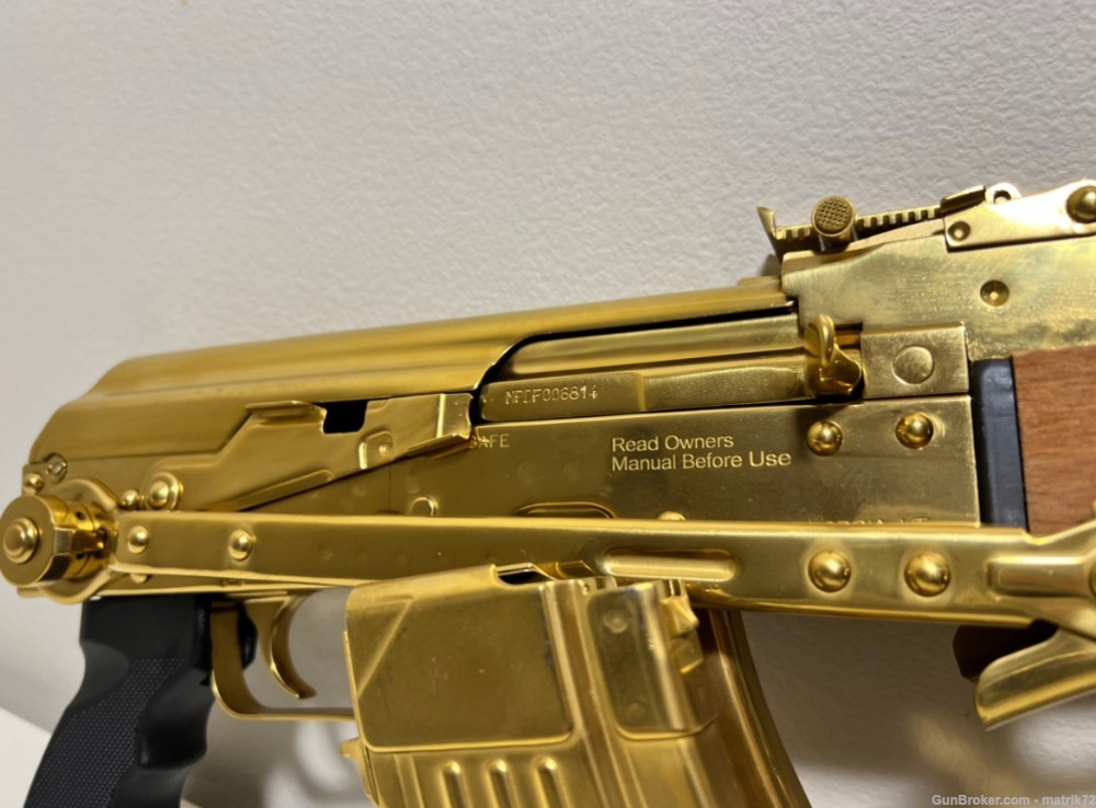 Underfolder Century Arms Gold AK47 / AK-47 Under Fold Stock-img-2