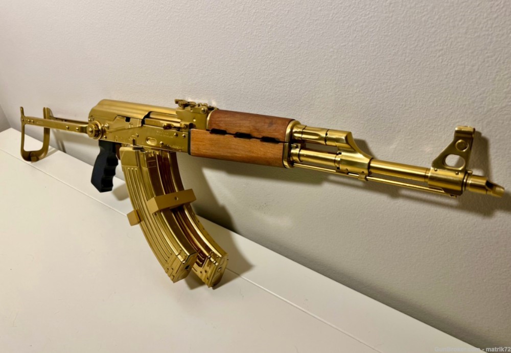Underfolder Century Arms Gold AK47 / AK-47 Under Fold Stock-img-1
