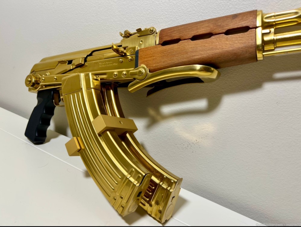 Underfolder Century Arms Gold AK47 / AK-47 Under Fold Stock-img-6