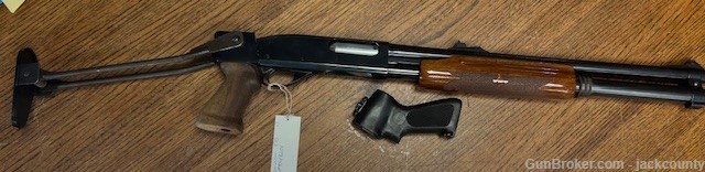 Remington , 870, 12 ga, Folder, Rifled, 20" barrel -img-0