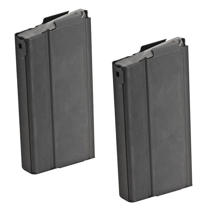 Factory Springfield 2-PACK! -M1A 7.62 -2x 20 Round Blued Magazine # MA5021-img-0