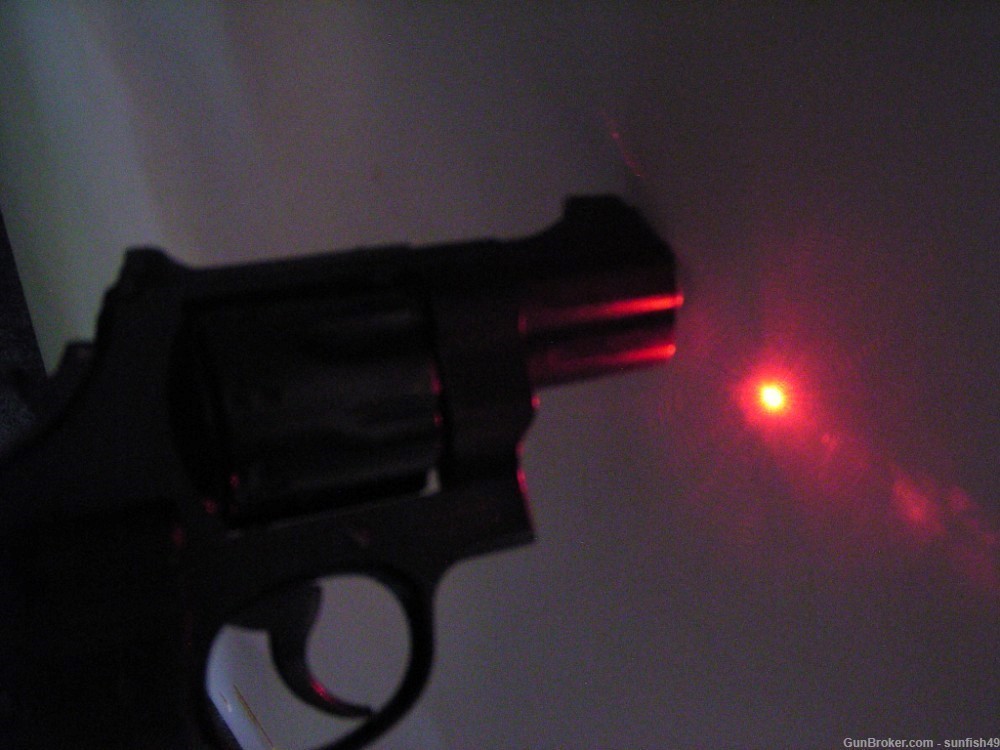 S&W 327NG 357mag 8-shot w/Crimson Trace laser grips, pocket holster-img-8