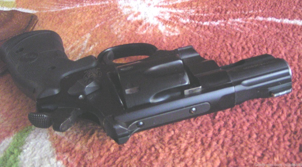 S&W 327NG 357mag 8-shot w/Crimson Trace laser grips, pocket holster-img-6