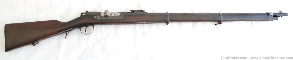 Portuguese Steyr Kropatschek rifle, 8mm cal, Serial # 10-img-0