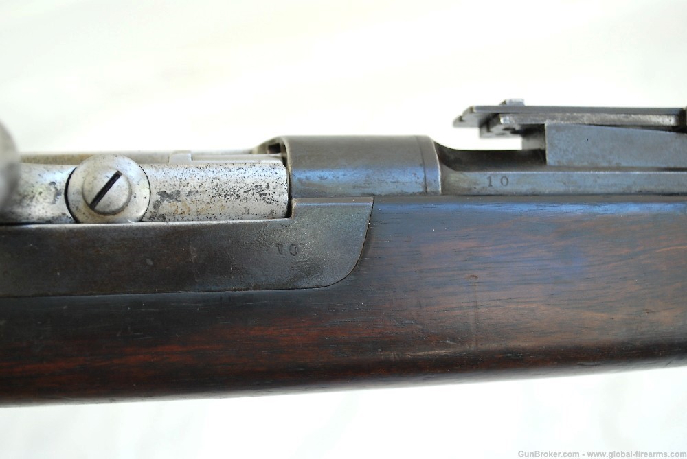 Portuguese Steyr Kropatschek rifle, 8mm cal, Serial # 10-img-10