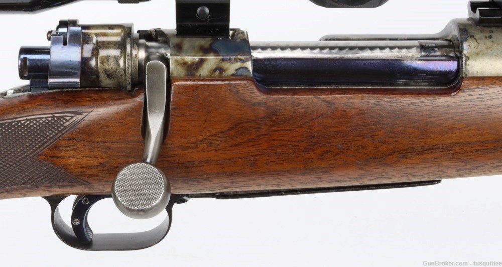 Mauser 98 Custom Rifle, Mannlicher Stock, 25-06-img-27