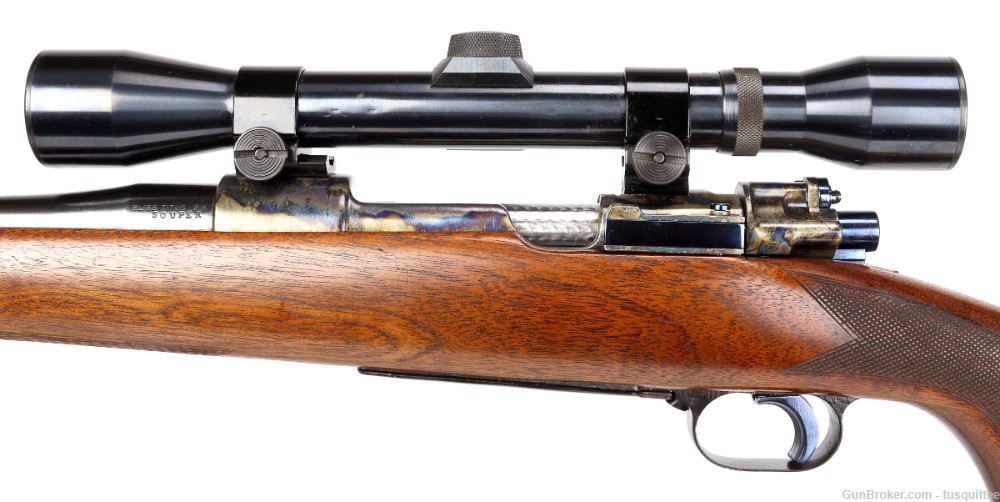 Mauser 98 Custom Rifle, Mannlicher Stock, 25-06-img-23