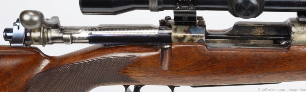 Mauser 98 Custom Rifle, Mannlicher Stock, 25-06-img-28