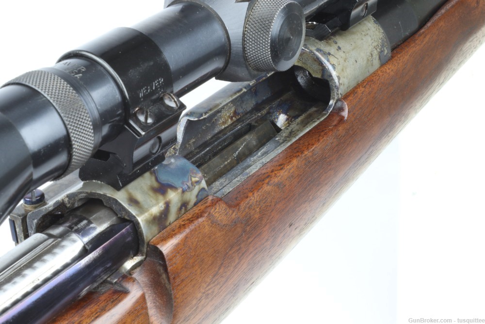 Mauser 98 Custom Rifle, Mannlicher Stock, 25-06-img-29