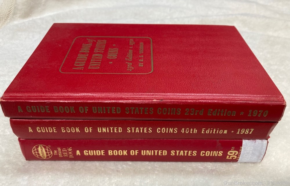 A Guide Book of United States Coins by R.S.Yeoman 23rd, 40th,& 59th Edition-img-1