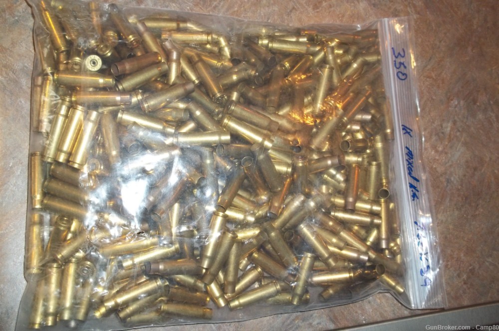 7.62x39, Once Fired Brass, 350ct-img-0