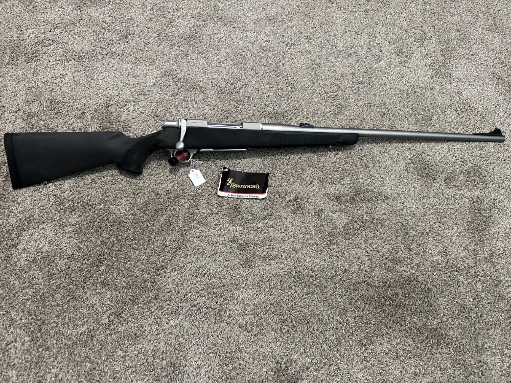 Browning A Bolt Stainless Stalker 375 H&H Magnum rare SS 26” brl ...