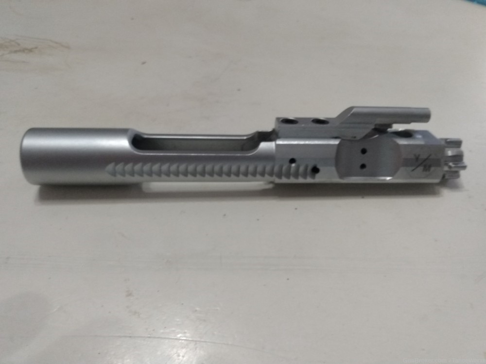 Young AR-15 Mil-Spec M16 Chrome Bolt Assembly-img-0