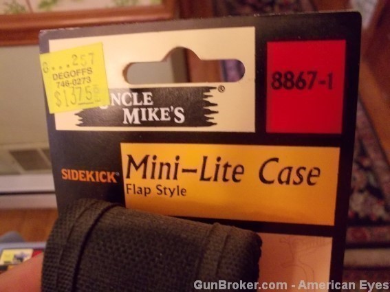 [6] U MIKES Mini-Lite Cases Flap #8867-1 NOS-img-3