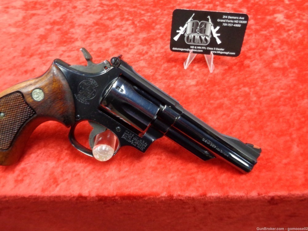 1979 S&W Model 19 Combat 357 Magnum Pinned Recessed Mag Wood Grips WE TRADE-img-8