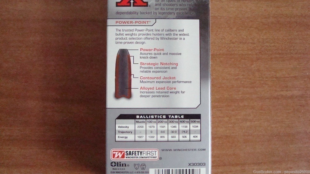 2 boxes of 30-30 Winchester ammo 170gr PP 40 rounds .30 win Super X USA-img-2
