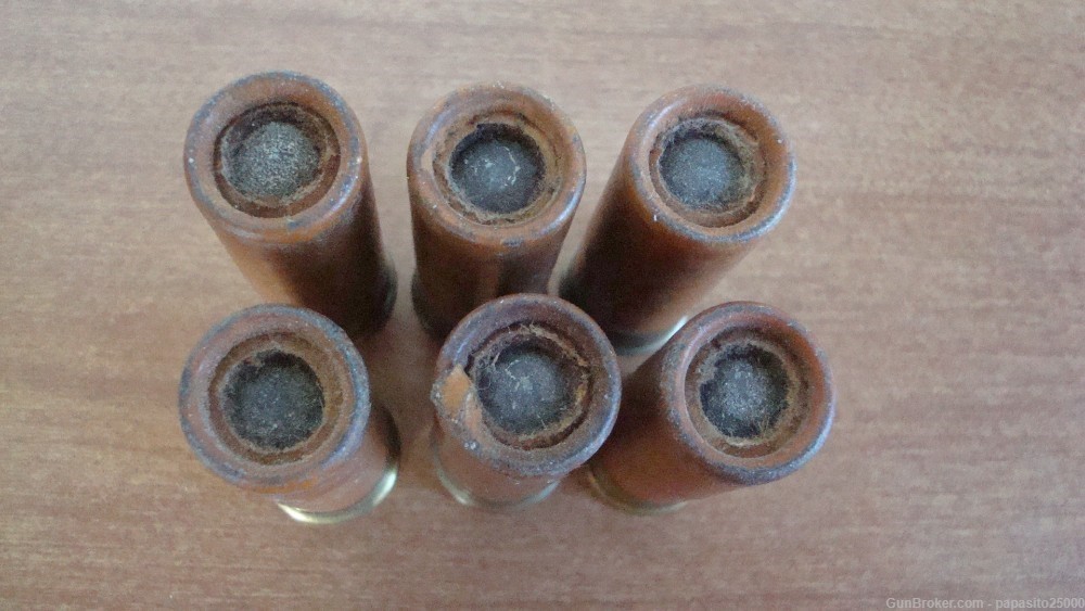 6 Vintage Winchester Repeater 12ga Pumpkin Ball slugs 12 gauge ga win shot-img-5