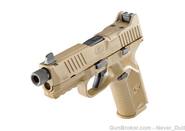 FN 509c Tactical FDE 24 Rd! What A Pistol NIB!-img-1