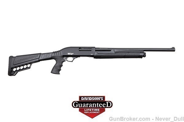 Affordable Home Defense! GForce Arms GF2P Pump Action Shotgun NIB!-img-0