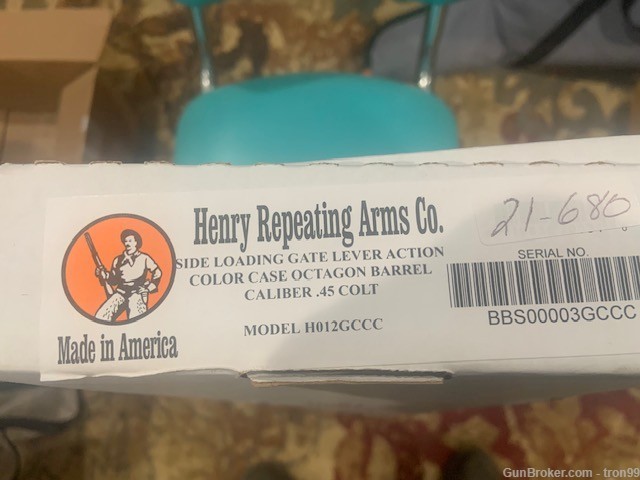 Henry Big Boy H012GCCC 45 LC Case Hardened Skinner Sights-img-0