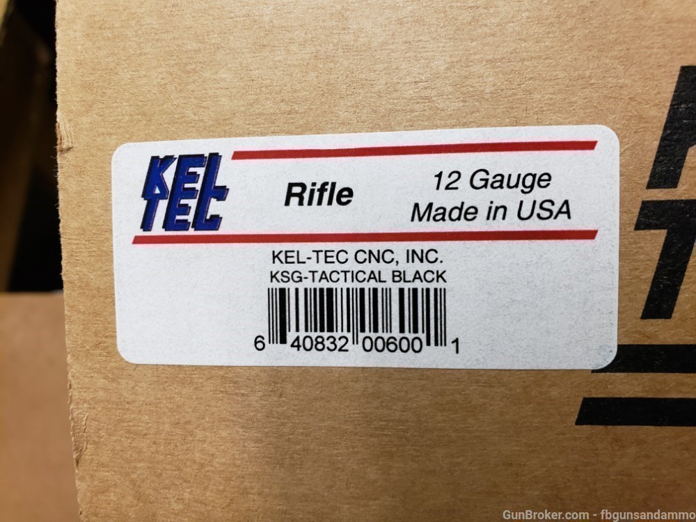 KEL-TEC KSG-TACTICAL 12 GA SHOTGUN 13.5" 3" 10+1 KEL TEC KELTEC GAUGE SBS-img-0