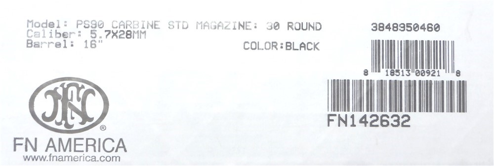 FN PS90 black 5.7X28mm layaway FNH P90 Stargate 30rd 50rd -img-11