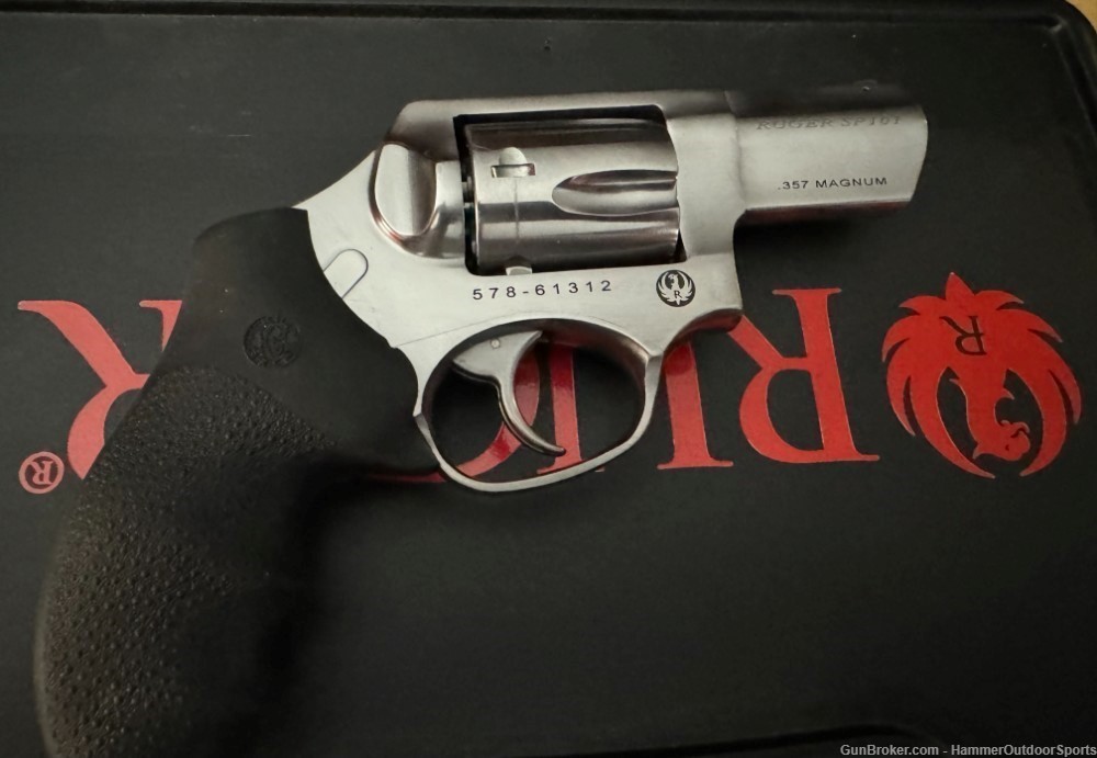 Ruger SP101 Hammerless Stainless Revolver 2.25? 5 RDS 357 Magnum | 38 Speci-img-2