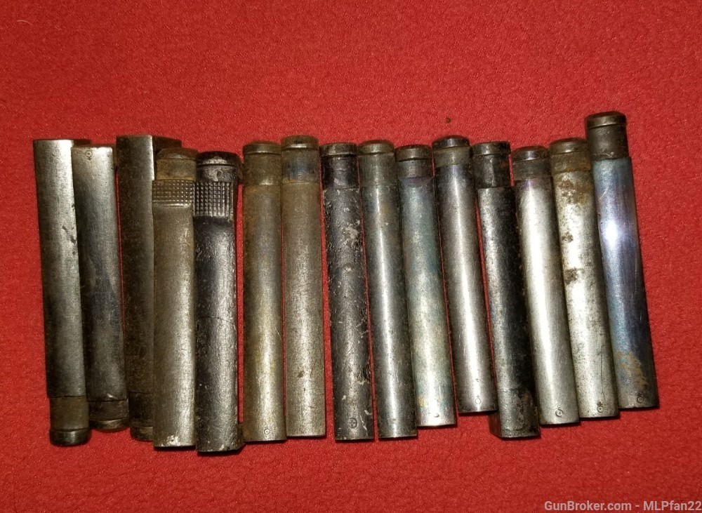 Lot of 15 vintage Mauser front barrel band springs parts-img-2