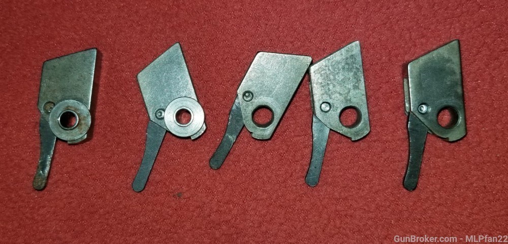 Lot of 5 Ruger 22 auto pistol MK1 hammers parts original -img-0