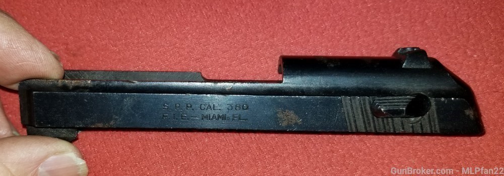 FIE 380 caliber Model SPP slide and barrel parts -img-2