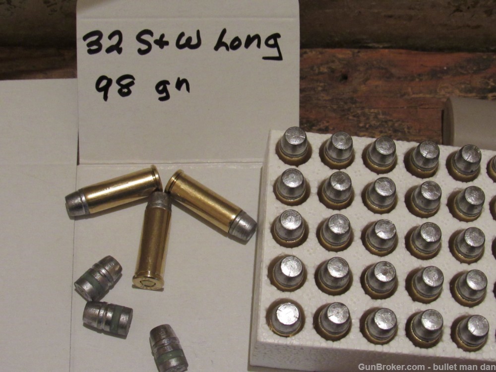 32 S&W long ammo 98gn Saeco SWC-img-0