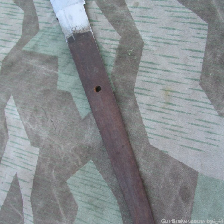 JAPANESE WWII OFFICERS COMBAT KATANA SWORD w/SCABBARD & KNOT (SIGNED BLADE)-img-14