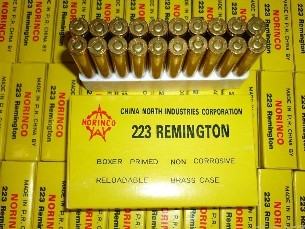 20rd - Chinese NORINCO .223 - Banned From Import MADE IN CHINA 5.56x45 5.56-img-0