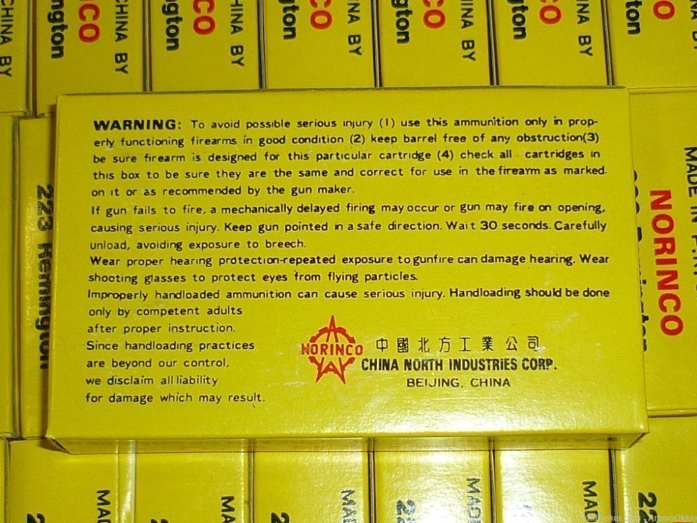20rd - Chinese NORINCO .223 - Banned From Import MADE IN CHINA 5.56x45 5.56-img-5